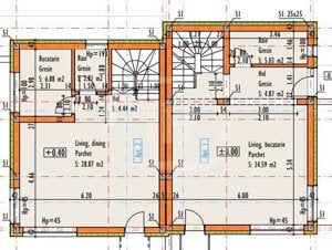 Casa cu 4 camere, terasa mare, constructie noua, zona Dambul Rotund - imagine 2