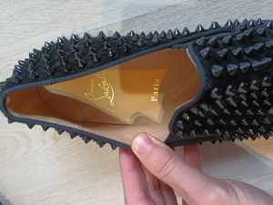 Mocasini Christian Louboutin Roller Boat Shoes low trainers Size 42.5 - imagine 2