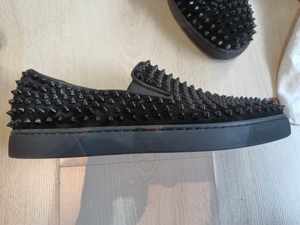 Mocasini Christian Louboutin Roller Boat Shoes low trainers Size 42.5 - imagine 4