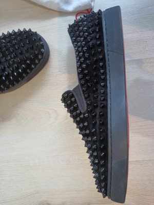 Mocasini Christian Louboutin Roller Boat Shoes low trainers Size 42.5 - imagine 5
