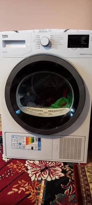 Uscator de rufe Beko DS8433RX, Pompa de caldura, 8 kg, Clasa A++,1900Ron,la Oradea - imagine 1
