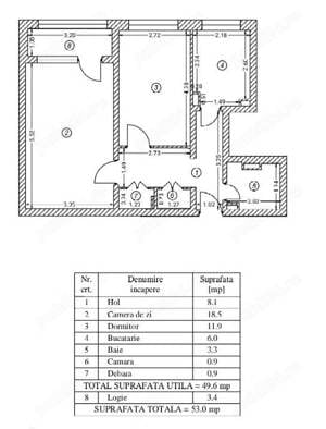 Apartament 2 camere decomandat Metrou Grigorescu - Titan - imagine 10