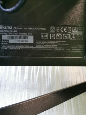 Monitor gaming LED 70cm IPS iiyama G-Master GB2770HSU-B5, 27"Red Eagle - imagine 4