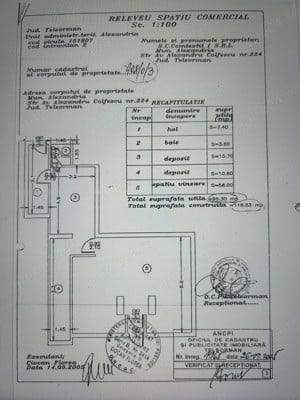 Inchiriere Spatiu Comercial Ultracentral Alexandria, Strada Libertatii, Bloc 329, Parter - imagine 3