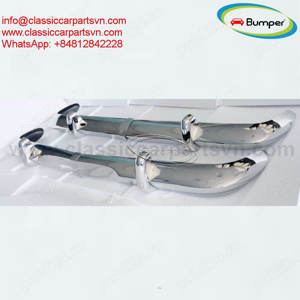 Opel Rekord P2 bumper ( 1960-1963) by stainless steel new  - imagine 4