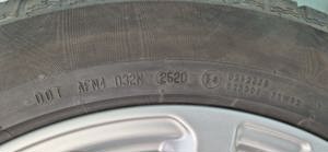 4 anvelope iarna MS 255-50-20 f.bune continental an 2020 - imagine 4