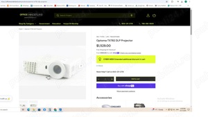 Optoma TX782 DLP VideoProiector