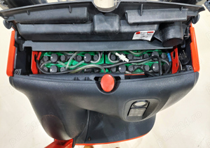 Stivuitor electric cu operator pietonal Linde L10 | Înălțimea ridicare 3824 mm | Capacitate 1400 kg - imagine 4