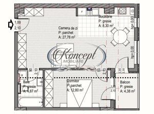 Apartament pe strada Soporului  - imagine 2