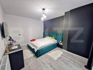 Apartament modern, 3 camere, 2 bai, garaj, zona centrala Floresti ! - imagine 11