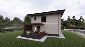 Vila Casa 4 camere,Valea Lupului,S.u.135mp,Teren 500 mp,0% comision - imagine 4