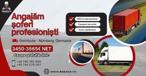 Angajam soferi CE Germania - 3450-3565  NET