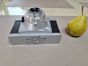 Aparat foto vintage Certo Certina film lat 120mm piele  anii 50 60 - imagine 4