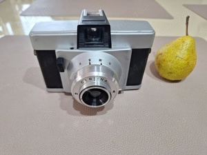 Aparat foto vintage Certo Certina film lat 120mm piele  anii 50 60 - imagine 2