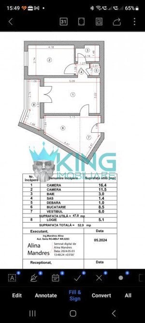 Titan | 2 Camere | Balcon | vis a vis Metrou si Parc IOR | Parcare ADP - imagine 18