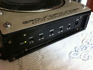 Subwoofer Activ Crunch Groundpounder max 500W(hertz hifonics statie - imagine 2