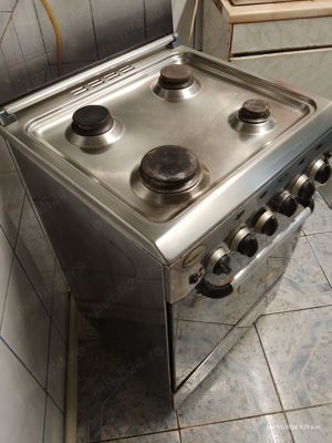 Aragaz GlemGas inox folosit  - imagine 3