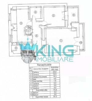 NATIUNILE UNITE | 3 CAMERE | 2 BAI | PROXIMITATE METROU |  - imagine 7