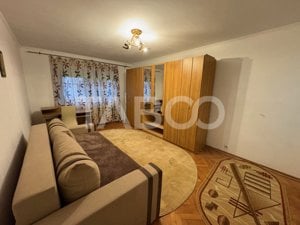 Apartament de inchiriat mobilat utilat 3 camere 60 mpu pivnita Sibiu - imagine 5