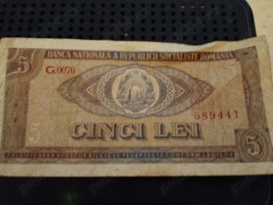 bancnota 5 lei din 1966