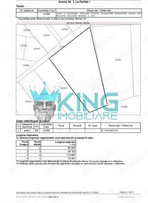 Teren 5099mp | Deschidere 28ml Lac |15min Metrou | Straulesti - imagine 2