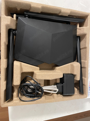 Router Wireless TENDA AC6 AC1200, Dual-Band 300 + 867 Mbps, negru - imagine 4