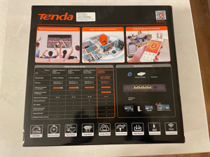 Router Wireless TENDA AC6 AC1200, Dual-Band 300 + 867 Mbps, negru - imagine 2