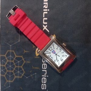 ceas de mână, bărbătesc, logo CSA Steaua, funcțional - imagine 5