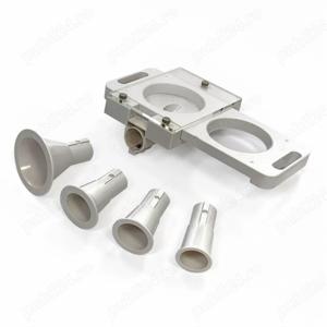 Aparat manual de umplut carnati 7 l   vertical   4 palnii incluse - imagine 4