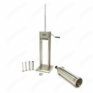 Aparat manual de umplut carnati 7 l   vertical   4 palnii incluse - imagine 3