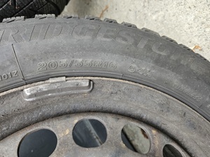 Cauciucuri iarna 205 55 R16 Bridgestone cu jante - imagine 4