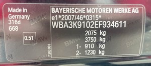 BMW 3er . 2,0 Diesel . Euro 5 . An 2014 06 . Rate fixe , Garantie 12 luni . Buy back . Test drive .  - imagine 15