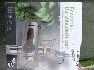 Robinet GARVIDA cu boiler instantaneu compact