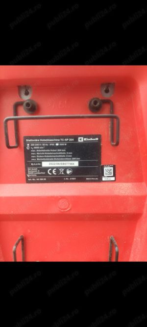 Vand masina de Rindeluit Einhell 