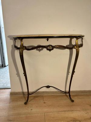 consola antica cu oglinda - imagine 5