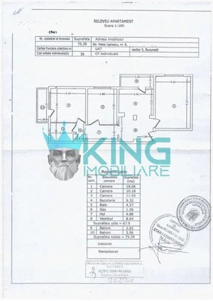 Sebastian, Ispirescu | 3 Camere | Centrala Proprie | 2 Balcoane  - imagine 8