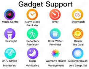 Smartwatch ieftin, 2 modele, ecran dreptunghiular - imagine 5