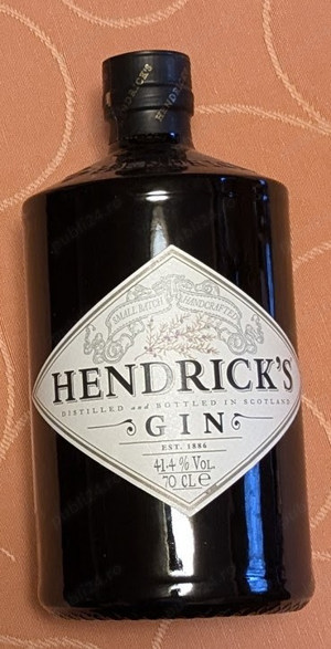 Vand gin - Hendrick's, Tanqueray Rangpur lime,  Rute