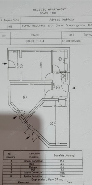 Vand sau schimb 3 spatii comerciale Praporgescu - imagine 2