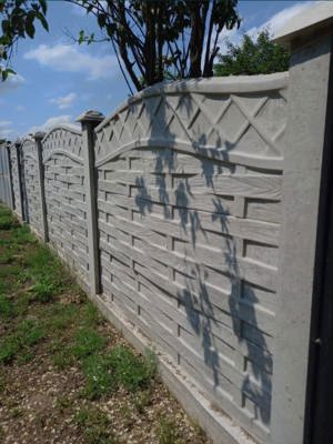 Gard plăci beton - imagine 3