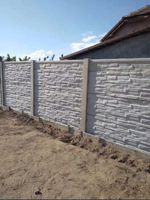 Gard plăci beton - imagine 4