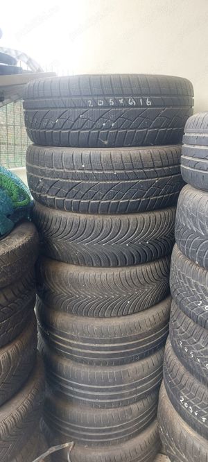 Set 4 cauciucuri + jante 205 55 R16  TOURAN / Audi