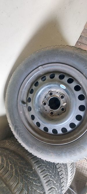 Set 4 cauciucuri +jante originale 195x65xR15  Mazda / Mercedes - imagine 7