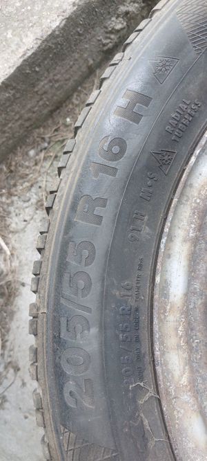 Set 4 anvelope + jante 205*55R16 iarna Mazda / Duster - imagine 6