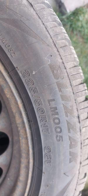 Set 4 cauciucuri+jante  225*50R17 iarna Peugeot 3008 - imagine 6