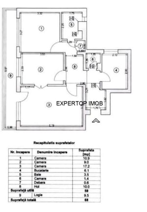 Vanzare apartament 3 camere, Drumul Taberei, Valea Argesului - imagine 12