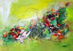 Pictura   Tablou acrilic, 70 x 50 cm, nu necesita inramare 