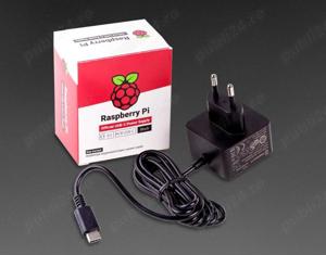 Alimentare Raspberry Pi 3 4 5 Zero Original Oficial Power Supply - imagine 2