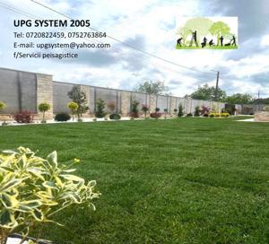 Masina de semanat gazon  de la 1 euro mp -servicii peisagistice - imagine 5