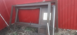 Usa dubla PVC 131cm cu 206 inaltime 